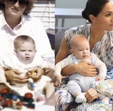 He is the first child of the duke and duchess of sussex and is seventh in line to the throne. Then And Now Prince Harry Duke Of Sussex And Archie Harrison Mountbatten Windsor Prince Harry And Meghan Prince Harry And Megan Archie
