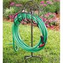 Garden hose holder stake