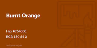 using an orange color palette and the