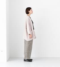 40代 50代からのおしゃれ探し わたしの大人服 オリジナルブランドの着こなし ナチュラル服や雑貨のファッション通販サイト ナチュラン ファッション通販 チェックパンツ ファッション