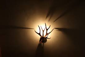 Custom Antler Wall Sconces Made From
