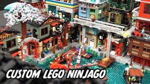 Giant LEGO NINJAGO City Created by 30 People! - YouTube