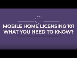 mobile home dealer license 2021 do