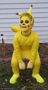 homemade pikachu costume