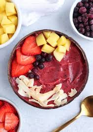 smoothie bowl without banana wholly