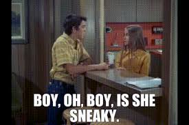 YARN | Boy, oh, boy, is she sneaky. | The Brady Bunch (1969) - S02E02 The Babysitters | Video gifs by quotes | 96ac65f6 | 紗
