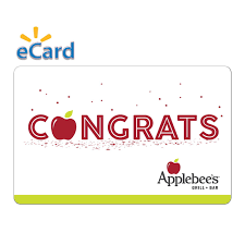 applebee s congrats 25 egift card