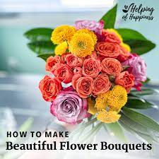 how to make beautiful flower bouquets