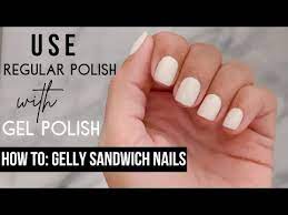 How To Use Regular Polish With Gel
