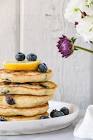 blueberry and lemon pikelets