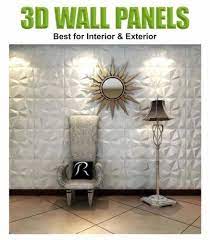 Pvc 3d Wall Panel For Walls