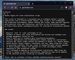 install docker engine on a linux server