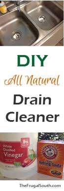 diy homemade drain cleaner easy all