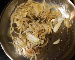 Image of Sautéing onion and garlic