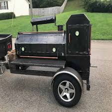 trailers built in for pit bbq