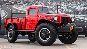 1950 dodge power wagon fully red