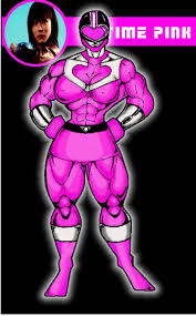 Muscle Pink Power Ranger 