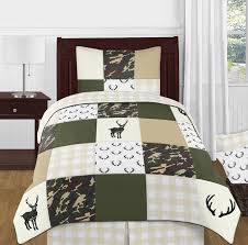 Woodland Camo Collection Twin Bedding
