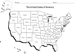 Time Zones United S Us State Map States Zone Printable Blank Outline
