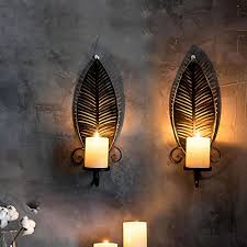 Aimto Wall Sconce Candle Holder Metal