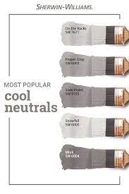 Popular Cool Neutral Paint Colors