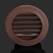 round air vent abs louver grille cover