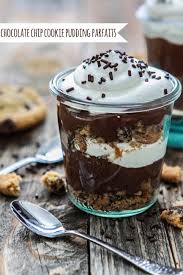 Monster cookie prafait cups : Chocolate Chip Cookie Pudding Parfaits Good Life Eats