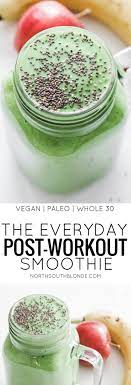 post workout smoothie vegan paleo