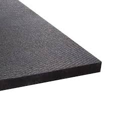 vulcanized rubber gym mat