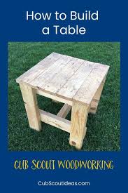 cub scout woodworking project