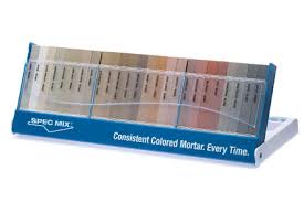 Types n, s, and m • mix with masonry sand for brick & stone applications. Colored Mortar Spec Mix