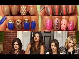 pretty little liars nails for back to