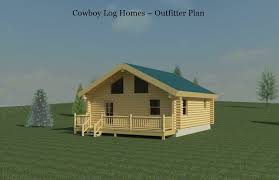 Outfitter Plan 604 Sq Ft Cowboy Log