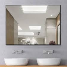 Glass Wall Mounted Bathroom Mirror