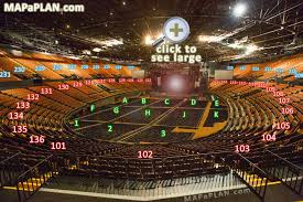 The Forum Inglewood Seat Numbers Detailed Seating Chart La