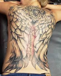 In this post we are going to go over they symbolism of having the angel wings tattoo and what it means to the people that have this tattoo. Top 91 Best Angel Wings Tattoo Ideas 2021 Inspiration Guide
