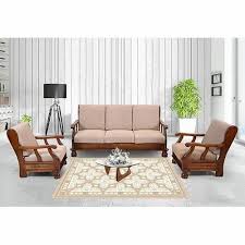 modern wooden sofa set at rs 30000 set