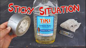 remove sticky tape residue adhesive