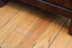 hardwood floor scratch repair