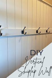 How To Install A Vertical Shiplap Wall