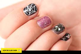 four ideas for halloween centric nails