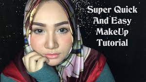 super quick and easy makeup tutorial