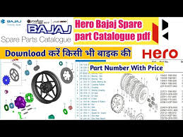 hero bike spare part catalogue pdf