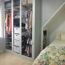 wardrobe closet diy built in stand