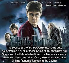 (controversy ahead) now before i begin, let me say that i listen to those soundtracks. Harry Potter Confessions The Soundtrack For Half Blood Prince Is The Best
