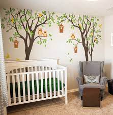 Removable Sticker Baby Nursery Tree