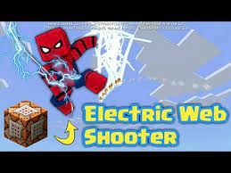 electric web shooter in minecraft