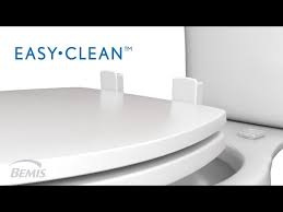 Toilet Seat With Easy Clean Hinges