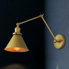 lnc 1 light modern gold wall lamp