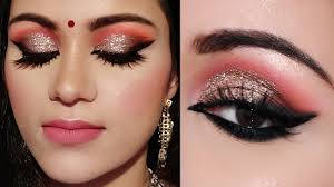 indian party wedding sangeet makeup